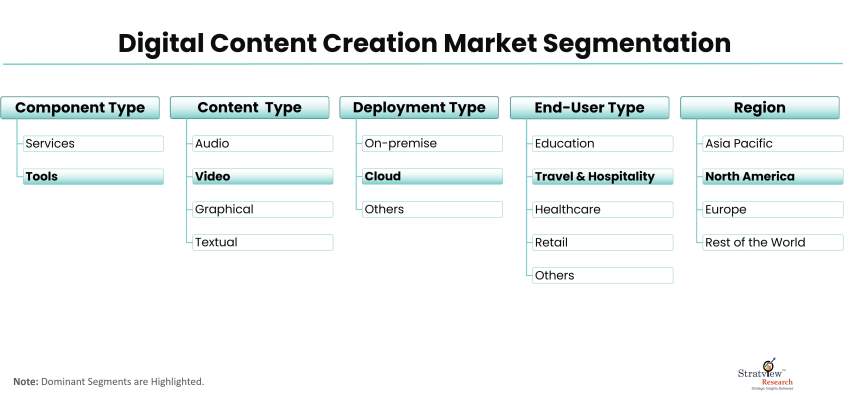Digital Content Creation Market Segmentation